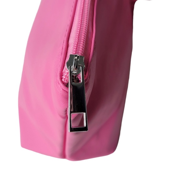 JINMANXUE Vegan Leather Hand-Woven Shoulder Handbag with Matching Cosmetic Case - Picture 7 of 10